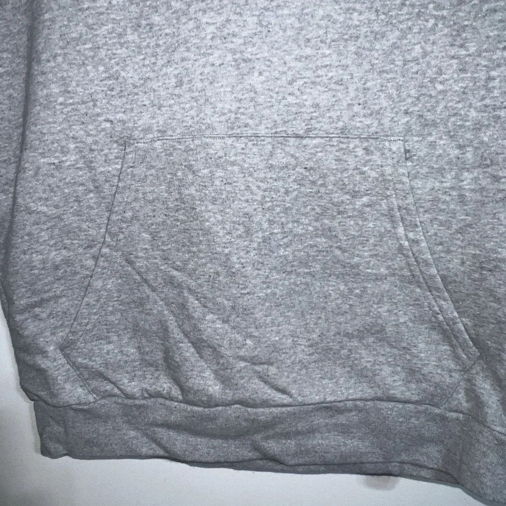 Adidas Essentials Fleece Pullover Grey Heather Men's Hoodie (FL0310) Size Medium